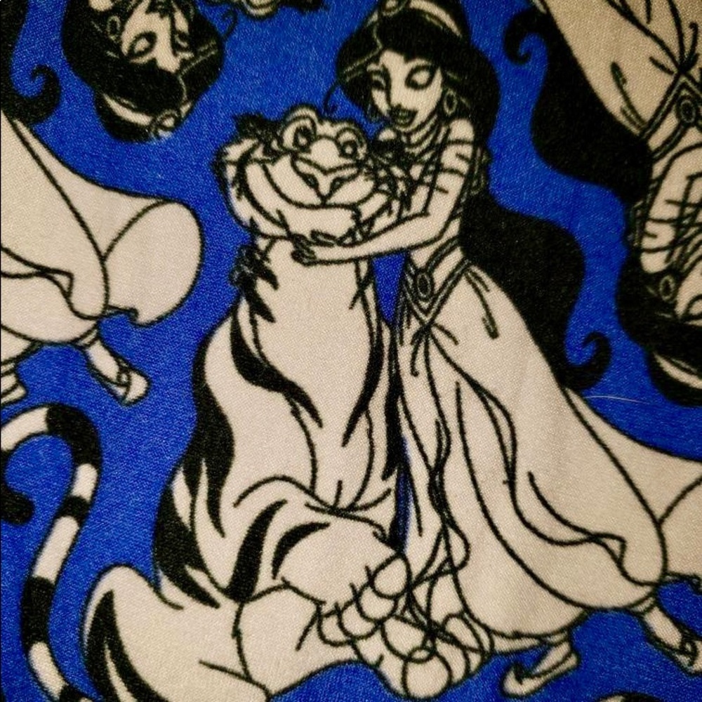 LulaRoe OS Disney Jasmine And Rajah Leggings